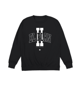Jet Black El Plan II: La MisiÛn - Varsity Black Sweatshirt
