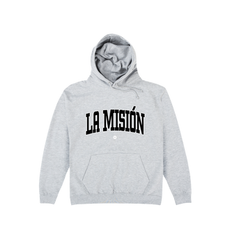 Heather Grey La MisiÛn - Varsity Hoodie