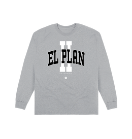 Sport Grey El Plan II: La MisiÛn - Varsity Long Sleeve T Shirt
