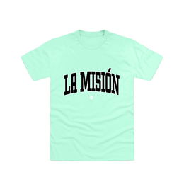 Mint Green La MisiÛn - Varsity T Shirt