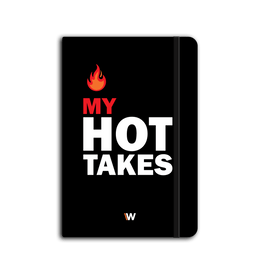 Black My Hot Takes Notebook