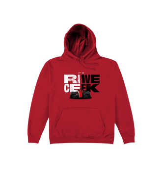 Fire Red It's Rawe Ceek Hoodie