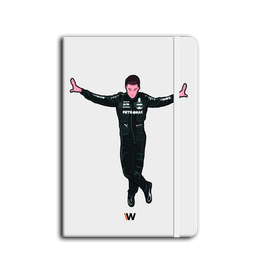 White George T Pose Notebook