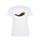 White Smooth Operator - Chilli White Fitted T Shirt