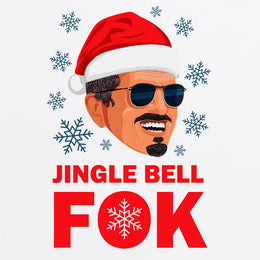 Jingle Bell Fok White Sweatshirt