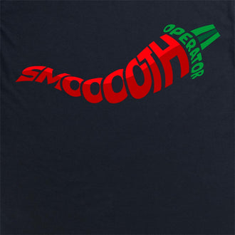 Smooth Operator - Chilli Black Fitted T Shirt